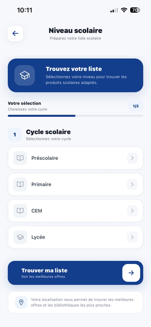 Capture d'écran de Maktaba Stores